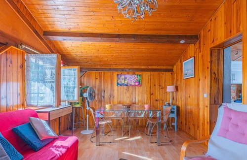 Mios House | Chalet 'Charme De L'Ancien Et Du Moderne' with Private Pool and Private Terrace