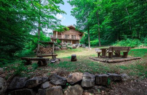 Val-des-Lacs Ski Chalet | Chalet Chic Rustique & SPA - Tremblant