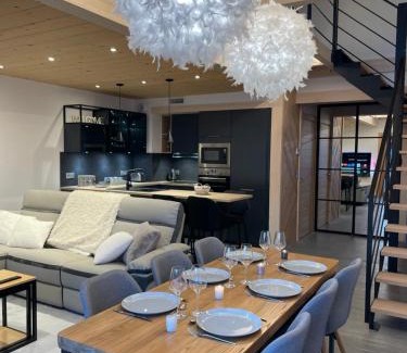 Demi-Quartier Ski Chalet | Chalet Clos du Nant Megève