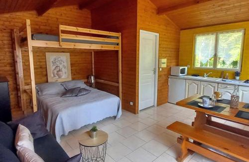 Condom Ski Chalet | Chalet cosy avec piscine en campagne