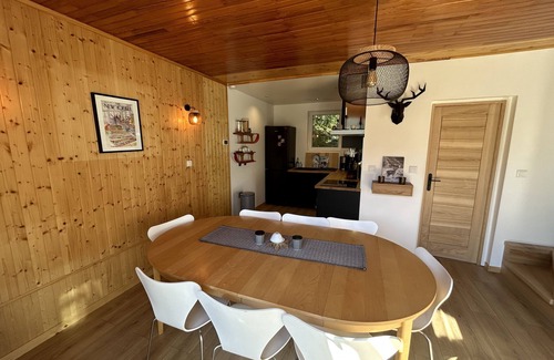 Montclar Ski Chalet | Chalet Dans les Arbres au Calme, vue sur la Montagne, Avec Grande Terrasse