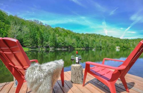 St-Adolphe-d'Howard House | Chalet du Domaine Spa privé et lac