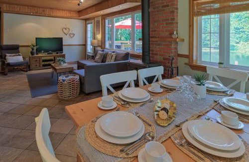 St-Adolphe-d'Howard House | Chalet du Domaine Spa privé et lac