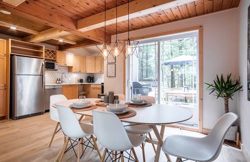 Orford Ski Chalet | Chalet Finland, Turn Key Amenities + Pet Friendly + Dedicated Workspace with Hi Speed WiFi