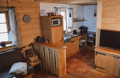Geiersthal Apartment | Chalet for 2 (65 sqm) with private sauna and free-standing bathtub
