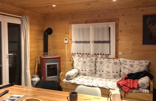 Saint-Leger-les-Melezes Ski Chalet | Chalet in the mountains at the foot of the slopes, sleeps 8.