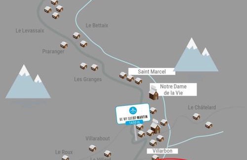 Villarabout Apartment | Chalet Confort 4 Ch, 3 SDB, Proche 3 Vallées, Wifi Gratuit - FR-1-452-58