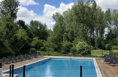 Auquainville Ski Chalet | Chalet-gite 6p. Normandie Piscine Heated from Mid-May to End of September