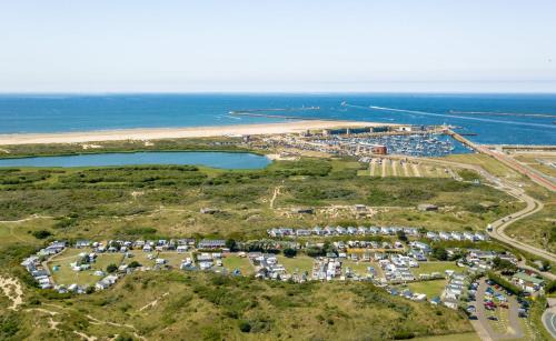 IJmuiden Ski Chalet | Chalet Ibiza in de duinen van IJmuiden aan Zee