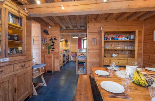 Le Villard Ski Chalet | Chalet L'Orcières, Spa Privé et Charme Montagnard