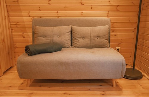 Wilhelmsthal Apartment | Chalet Leo mit Küchenzeile für 3 Personen