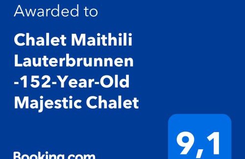 Lauterbrunnen Ski Chalet | Chalet Maithili Lauterbrunnen -152-Year-Old Majestic Chalet