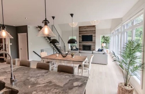 Sainte-Ann-des-Lacs Ski Chalet | Chalet Malards, Piscine, lac et ski