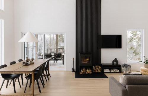 Lac-Superieur Ski Chalet | Chalet metsa Tremblant - Spa - Sauna - Forest