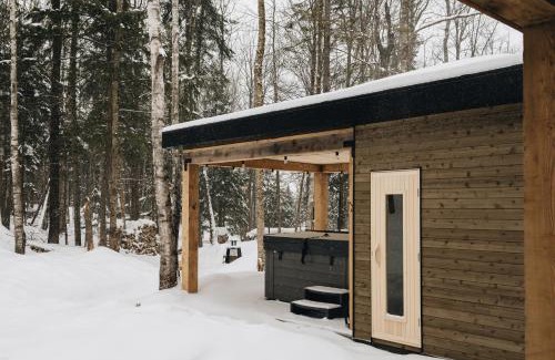 Lac-Superieur Ski Chalet | Chalet metsa Tremblant - Spa - Sauna - Forest
