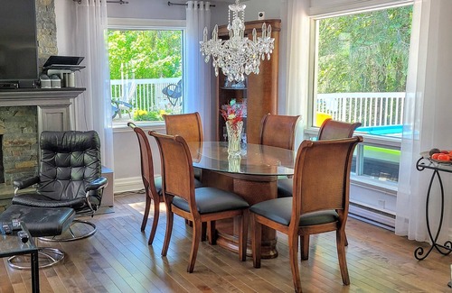Sainte-Adele Ski Chalet | chalet near activities, swimming pool, spa, cinema, sport