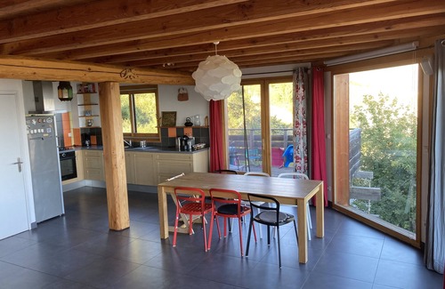 Saint-Apollinaire Ski Chalet | Chalet overlooking Lake Serre Ponçon near the Parc des Ecrins