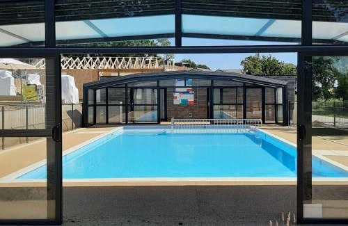 Arzal Ski Chalet | Chalet paisible avec piscine chauffée, proche golfe du Morbihan et plages - FR-1-783-2