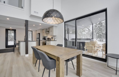 Saint Urbain Ski Chalet | Chalet Scandinave Avec spa Dans Charlevoix, Nature et Tranquillité
