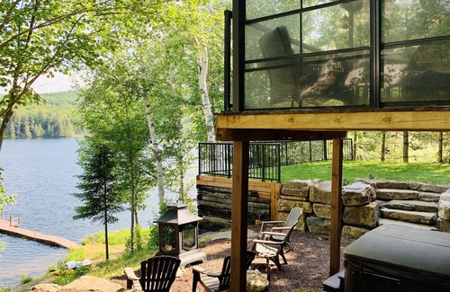 Labelle House | Chalet Spa Lac Belanger (Bord de L’Eau près Tremblant) 3e NUIT GRATUIT EN SEPT