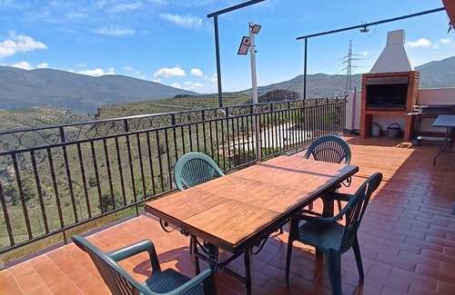 Lanjaron House | Chalet Venta del Aire Cortijo Terrón, ideal for families and groups, capacity 15 people