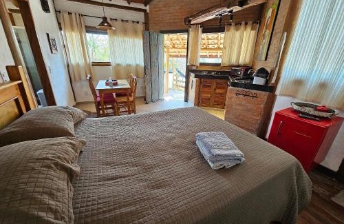 Carrancas Ski Chalet | Chalezinho Mata Virgem - perto do centro e cachoeiras, cozinha completa e churrasqueira