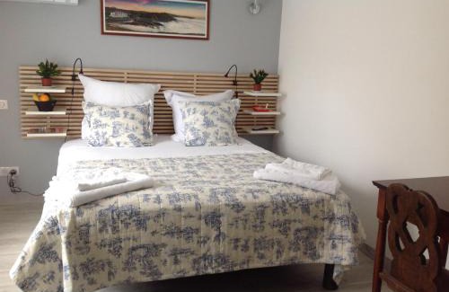 Hendaye House | Chambre double avec salle de bain privative