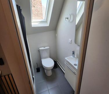 Saint-Nicolas-d'Aliermont Bed & Breakfast | chambre orange
