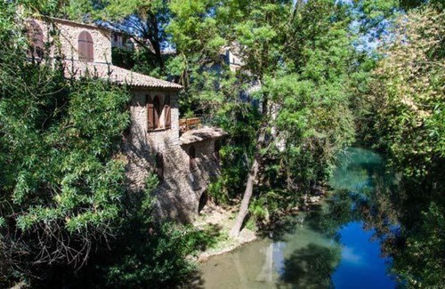 Correns House | Chambre privée avec vue et piscine