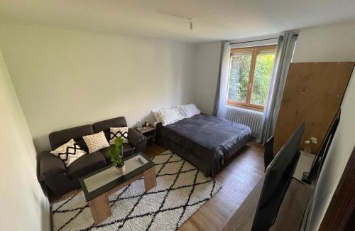 Besancon Bed & Breakfast | Chambre privée vue sur le jardin proche centre ville