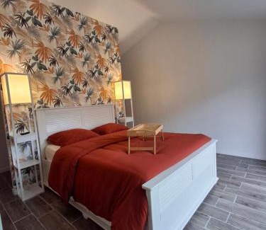 Vouille-les-Marais Bed & Breakfast | Chambre suite avec terrasse
