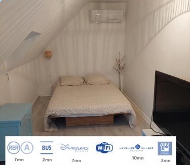 Montry House | Chambres confortables proche Disneyland Paris