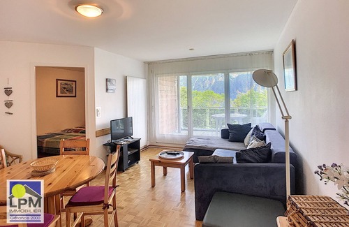 Leysin Apartment | Chamossaire B502 5 minutes from the cable cars and near the centre, modern apartment house. Apartmen