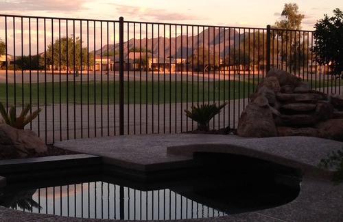 Springfield Lakes House | Chandler Home - Golf, Private Pool & Spa, Mountain View, Gated Community