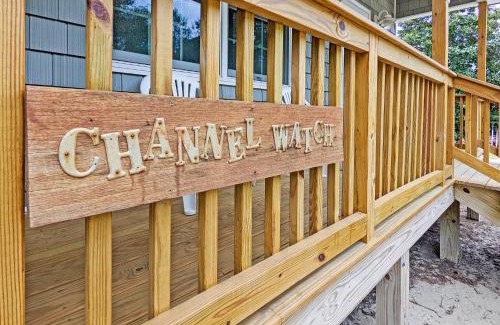 Piney Island House | Channel Watch - Waterfront home with private Pier!
