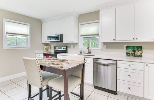 Paw Creek House | Charlotte Vacation Rental w/Private Hot Tub!