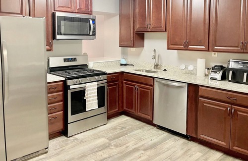Cross Country Condo | Charm City Getaway! Workspace Available! Free Parking!