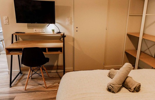 Saint-Chamond Apartment | Charmant studio végétal tout neuf proche du parc du Pilat