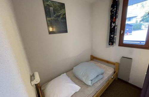 Laveissiere Apartment | Charmant T2 cabine au pied des pistes avec balcon et commodités - FR-1-787-85
