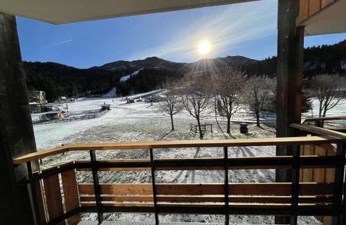 Laveissiere Apartment | Charmant T2 cabine au pied des pistes avec balcon et commodités - FR-1-787-85