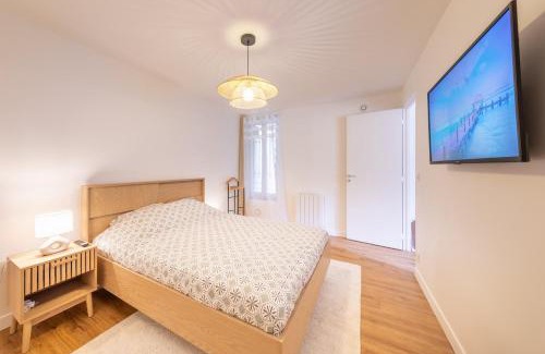Esbly Apartment | Charmant T2 cocooning au coeur d'Esbly, proche gare et Disney