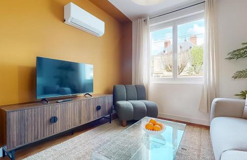 Chateauroux Apartment | Charmant T2 Proche Centre - hôpital