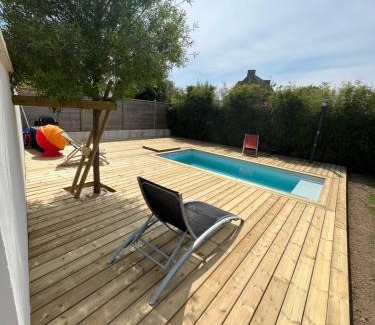 Beaussais-sur-Mer Villa | Charmante maison avec piscine