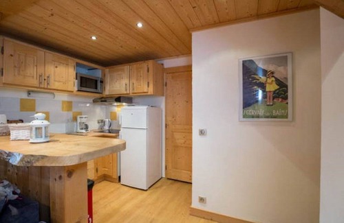 Saint-Gervais-les-Bains Apartment | Charming apartment, view of Mont Joly, 3 star rating