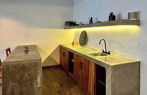 Brisas de Zicatela House | Charming 1-bedroom house Brisas de Zicatela with WiFi, AC, palapa,swimmingpool