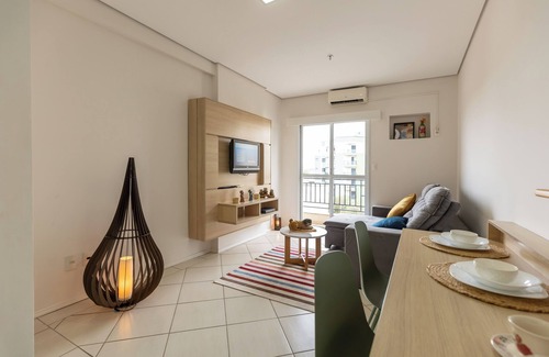 Indaiatuba Apartment | Charming 1-bedroom apartment with AC, fitness room in wonderful Indaiatuba