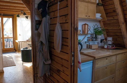 Targowek House | Charming 1-bedroom A-frame house in fantastic Warsaw with WiFi
