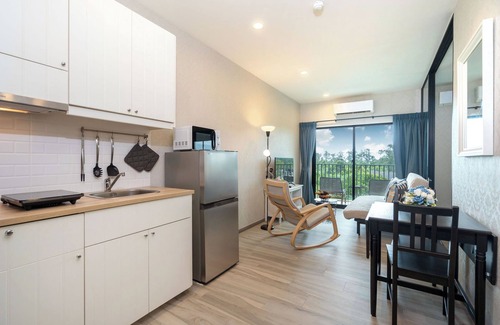 Sa Khu Apartment | Charming 1-bedroom apartment in Nai Yang with fitness room and WiFi