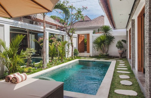Sanur House | Charming 1-bedroom house in delightful Denpasar with WiFi, AC