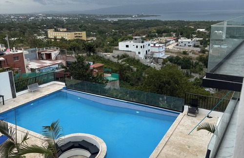 Barahona Villa | Charming 1-bedroom in villa with private bathroom AC in Barahona